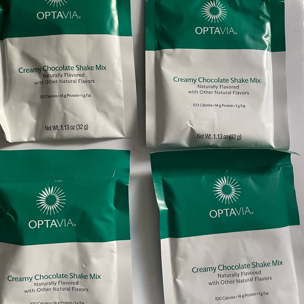 New - Optavia Creamy Chocolate Shake - 4 packages